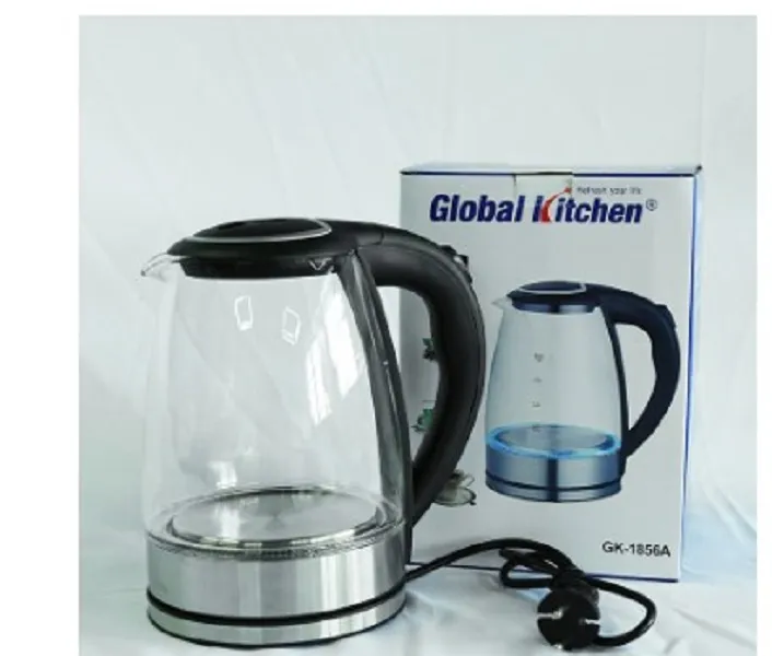 1pc Electric Kettle 2L Large Capacity Automatic Power Outage Anti-scalding  Curling Boiling Kettle Household Stainless Steel Electric Hot Kettle