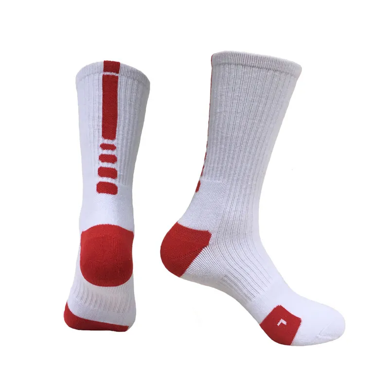 red and white basketball socks