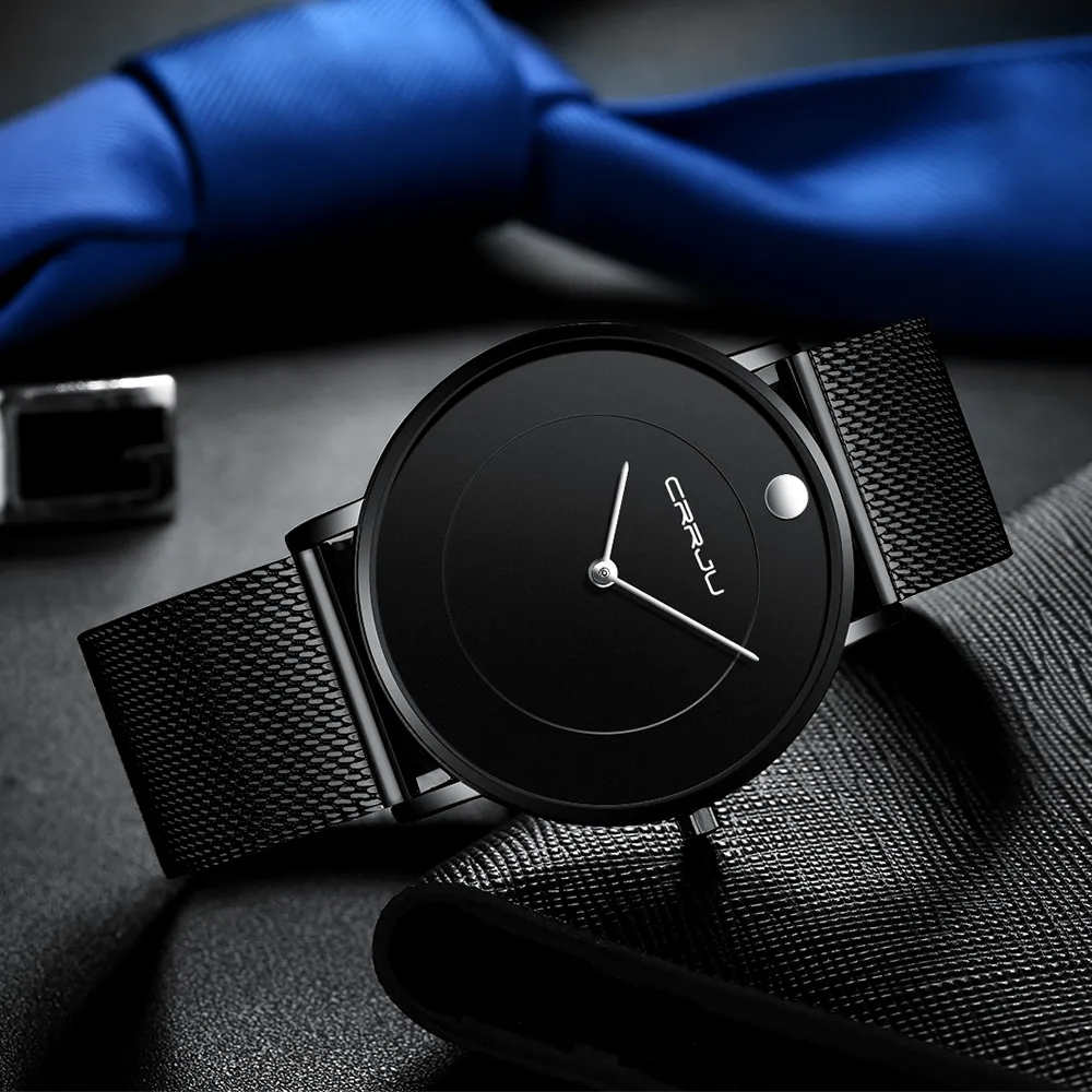 Relojes CRRJU 2020 Para Hombre Relojes De Pulsera De Cuarzo Para Hombre De Marca Superior De Lujo A La Moda Reloj Resistente Al Agua Con Banda De Acero Relojes Mannens213e De 23 81 DHgate