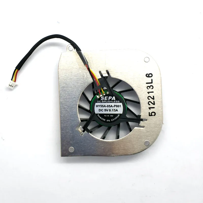 Novo Fan Original de Refrigeração do Laptop Hy55A-05A-P801 DC5V 0.13A 3lines