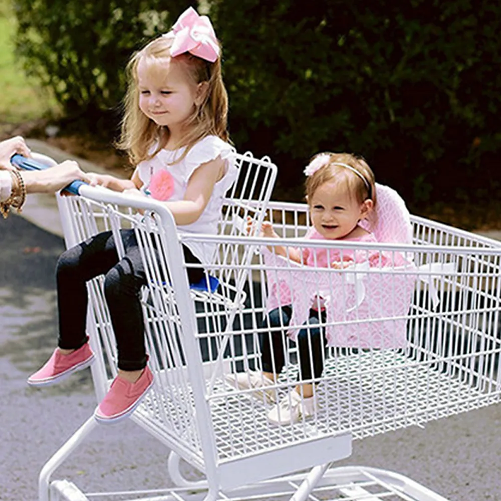 Bébé pliable caddie coussin portable enfants sécurité chariot chaise tapis  de siège shopping push couverture de protection pour bébés