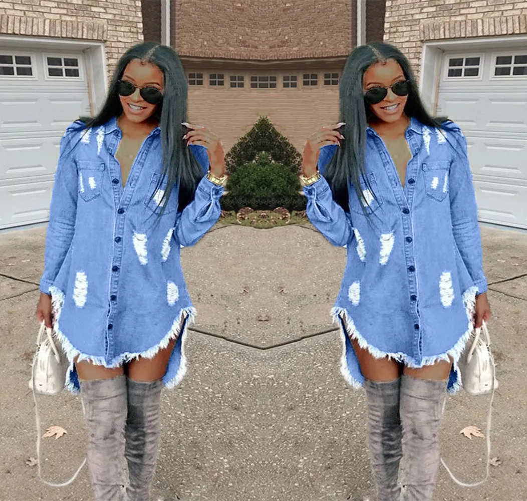 Jean sales tshirt dress