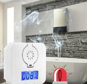 2019 hot Digital CO carbon monoxide and detector alarm poisoning gas warning sensor transport free