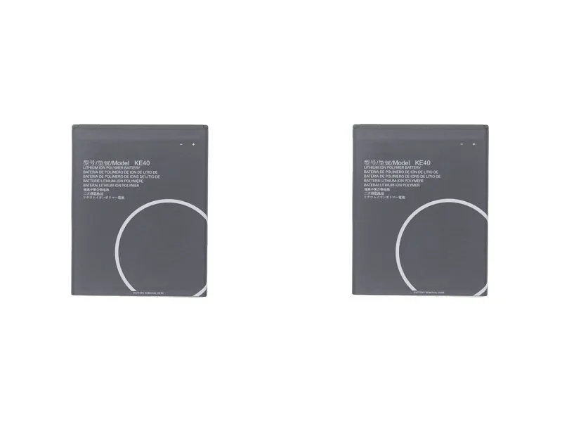 2 개 3000mAh 11.4Wh KE40 교체 배터리 모토로라 모토 KE40 스마트 폰 배터리