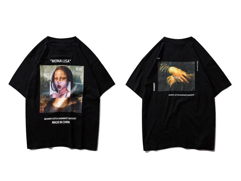 Mona Lisa Printed Tshirts 2