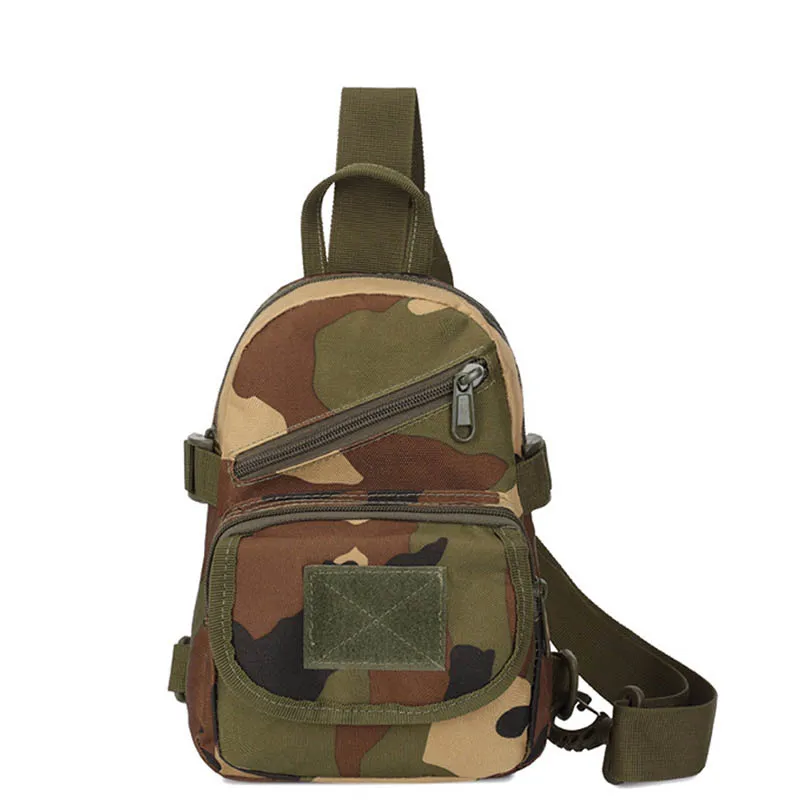 Taktisk bröstkorg Militärpåse Jaktfiske Väskor Camping Vandring Armé Ryggsäckar Mochila Molle Shoulder Pack