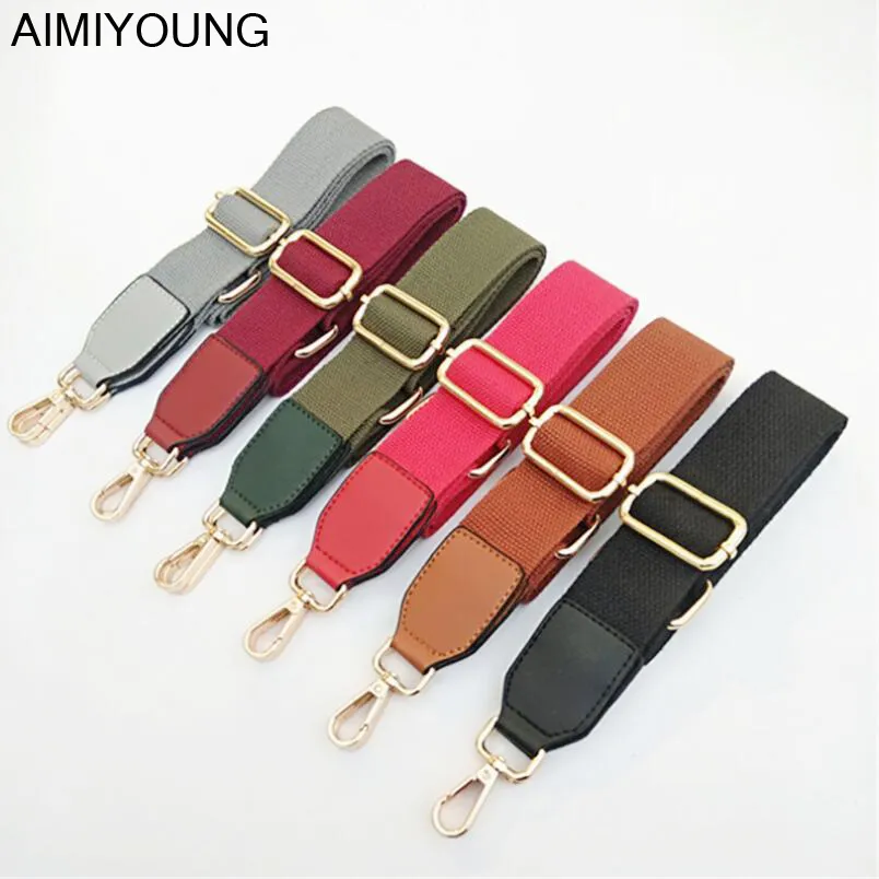 AIMIYOUNG-Correa para bolso, cinturón ancho para bolso de hombro, pieza accesorio de repuesto, cinturón ajustable para 120cm