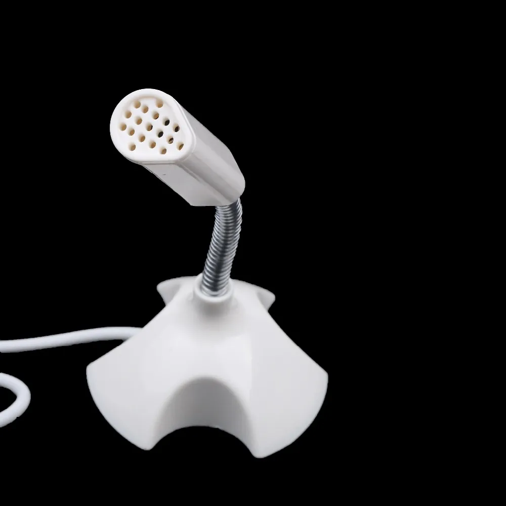 Date Portable Studio Discours Mini USB Microphone Discuter Chanter KTV Karaoké Mic Avec Support pour PC Ordinateur Portable