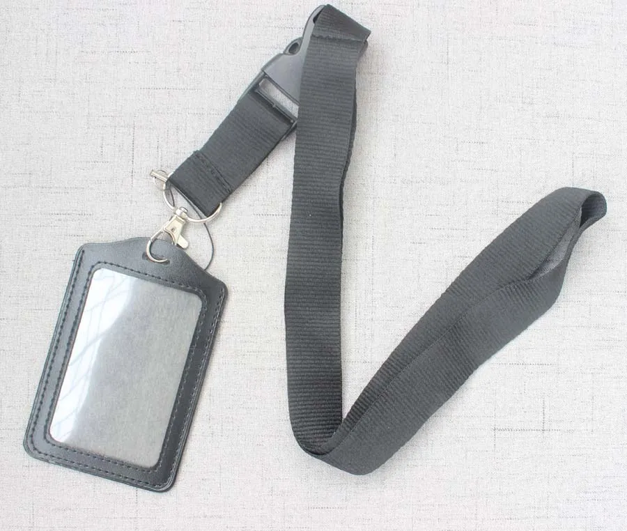 Haute qualité lanière porte-clés pendentif cadeaux de fête cou sangle carte Bus ID titulaires identité Badge lanière