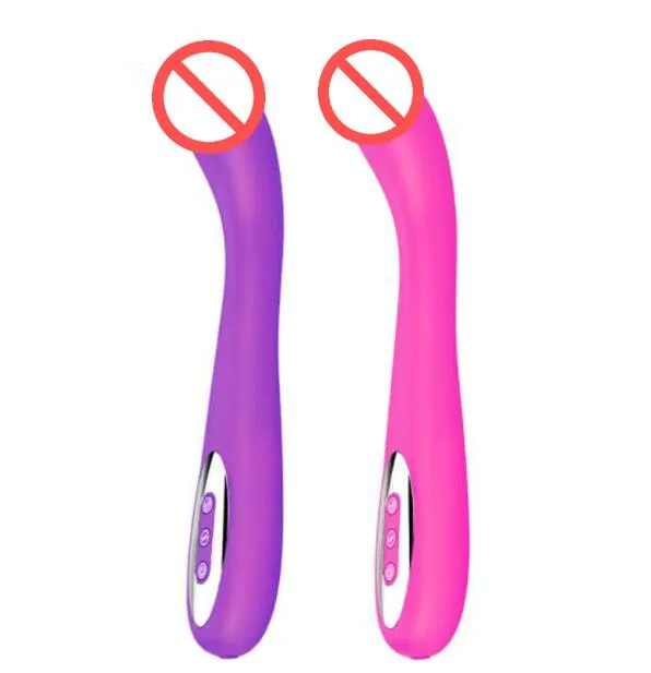 12 hastigheter G-punkts fingerdragvibratorer för kvinnor Magic Wand Massager Klitstimulering AV Vibratorer Vattentät Anal Dildo sexleksaker rosa/lila