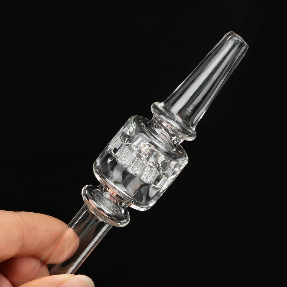 Smoking Accessories Nector collector Tip for Thick Pyrex Clear Filter Tips Tester Glass Water Hand Pipes