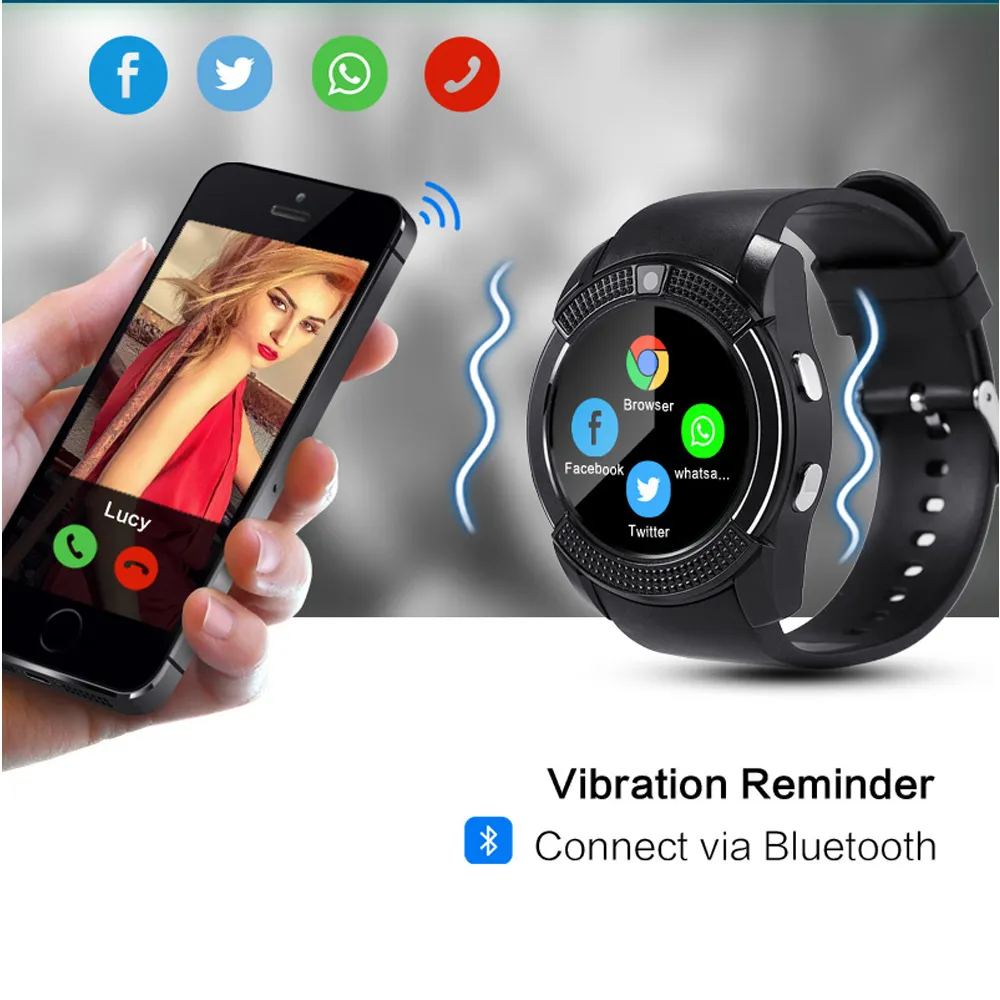Smartwatch v8 resistente al agua online
