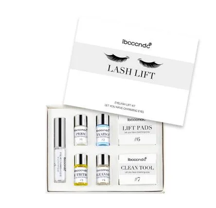 Professionell Lash Lift Kit Ögonfranslyftande kit för ögonfransperm med stavar Lim Dropshipping Skönhetssalong Lash Lifting Tools