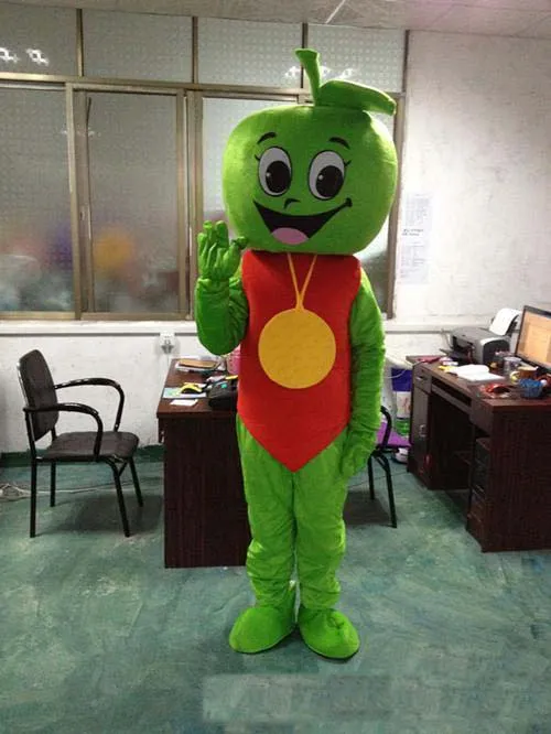 2020 Factory New style lovely apple mascot costume cute cartoon clothing factory customized private custom props walking dolls doll clothing