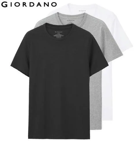 Solid Mannen T-shirt Korte Mouwen 3-Pack Undershirt Mannelijke Solid Katoen Heren Tee Zomer Jersey Merk Kleding Sous Vetement Homme Trend