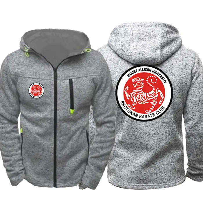 Japon Kanji Shotokan Karate Dojo Mix Martial Erkekler Spor Giyim