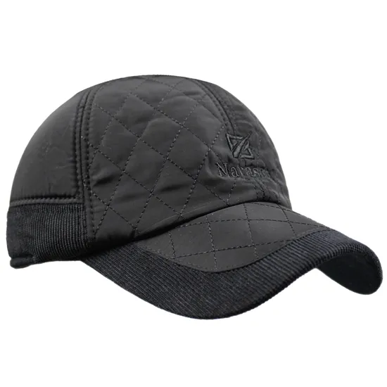 Quilted cotton baseball sales hat