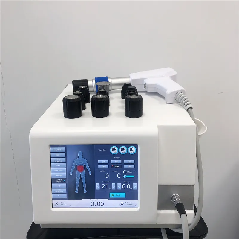 Dispositivo per la terapia con onde d'urto ED a bassa intensità per la macchina per la fisioterapia a onde d'urto della disfunzione erettile per il trattamento della fascite plantare e del mal di schiena