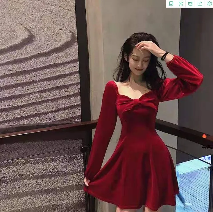 Suradam Lingüística especificar Terciopelo Sólido De La Vendimia Vestido De Fiesta De La Primavera De 2020  Banquetes V Cuello Delgado Vestidos De Manga Larga Una Línea De Elegantes  Vestidos Coreanos De 76,03 € | DHgate