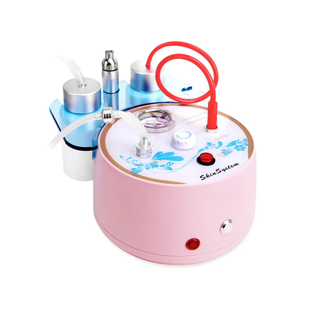 Portable Mini Hem Använd vatten Mikrodermabrasion Hydro Facial Machine för hudföryngring Blackhead Removal Anti-Wrinkle