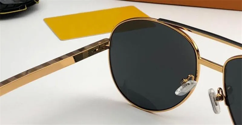 Gafas de sol de moda al por mayor pilotos clásicos marco de metal estilo de ocio simple gafas de protección uv de calidad superior con caja original 2342