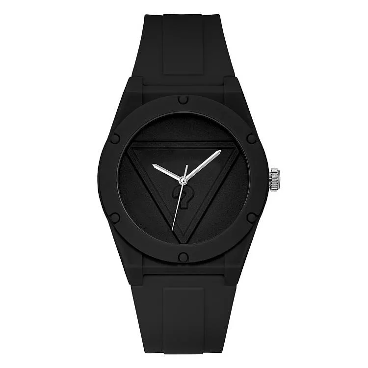 Brand quartz wrist Watch for Women Girl with triangle question mark style dial silicone strap Watches GS20