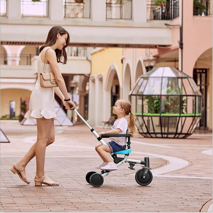 Wózki dziecięce Składane Pram Puchairs Double Side Kinderwagen Enter Plane Ręczne Ręczne Push Trójkołowe Lekkie Dzieci Wózki Prezent B6968