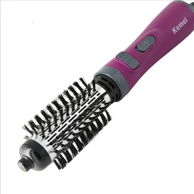 Sèche-cheveux électrique rotatif automatique, brosse à Air chaud plus lisse, fer à friser pour Salon de coiffure, rouleau ondulé