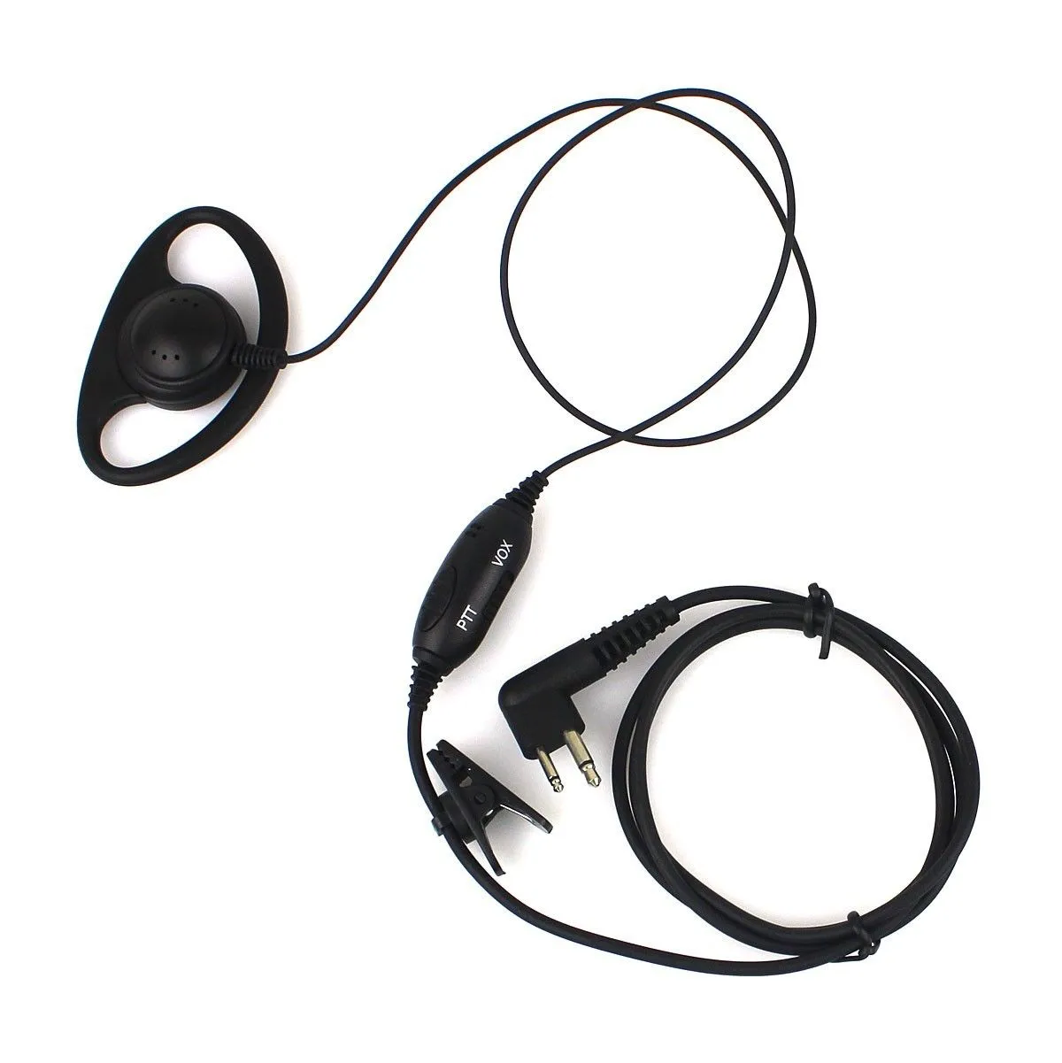 3x 2 PIN-öronpunkter Headset för Motorola Radio GP88 GP300 2000 P040 PRO1150 CLS1110