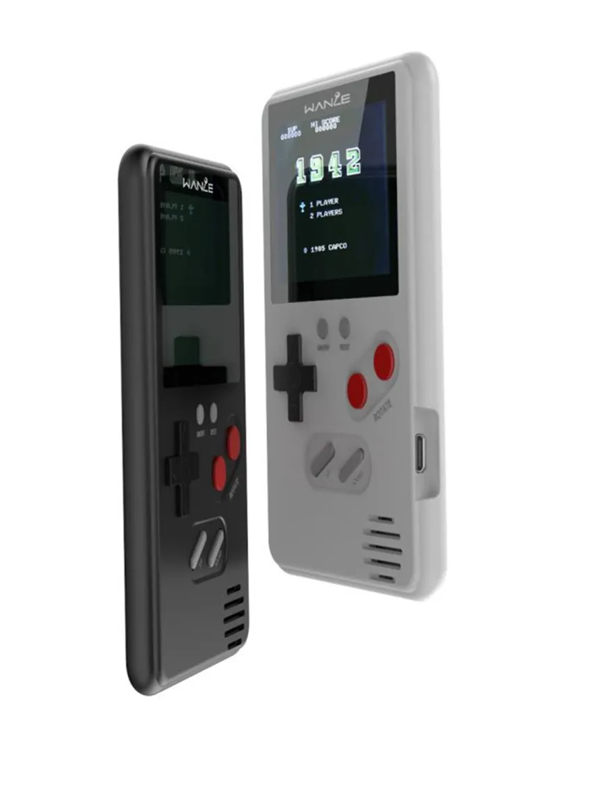 Mise à niveau 500 jeux Ultra Thin Mini Mini Handheld Game Console Portable Classic Video Game Player Color Affichage avec détail Box8698455