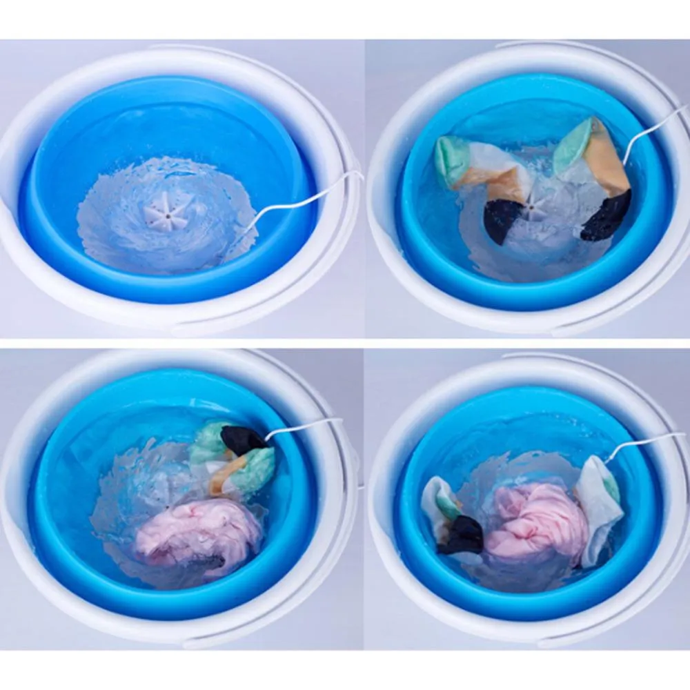Mini Washing Machine For Socks Portable Washer Bucket Usb 5v 10w