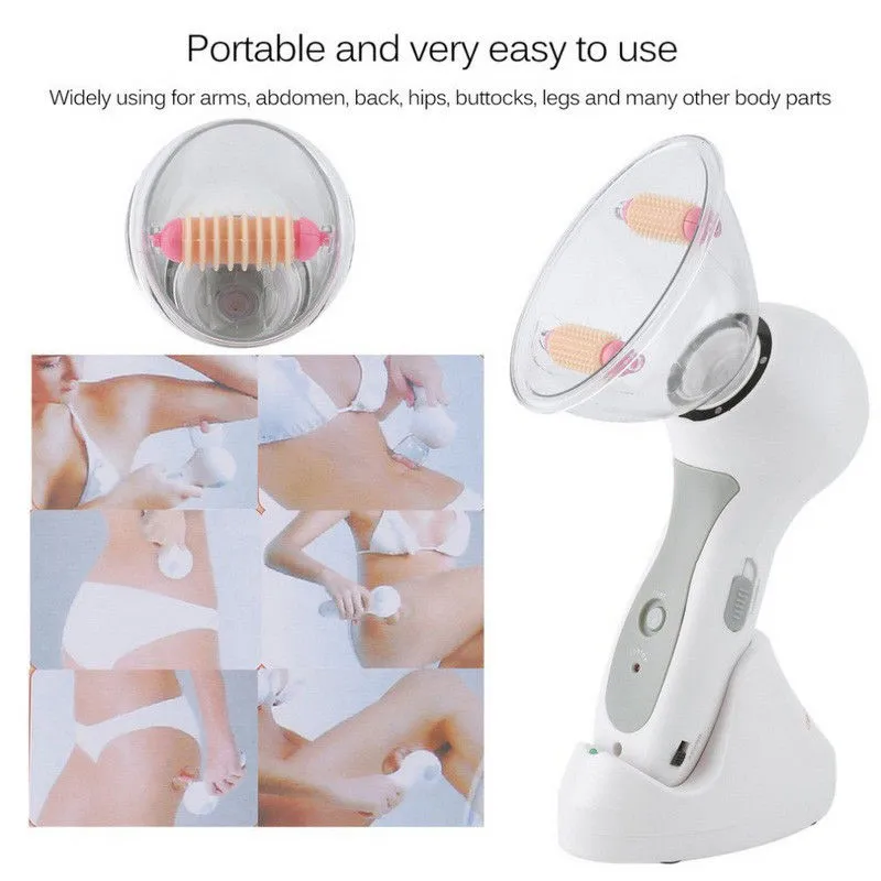 Full Body Massager Details about INU Celluless Body Vacuum Anti-Cellulite Massage Device Therapy Treatment Kit G9#E701