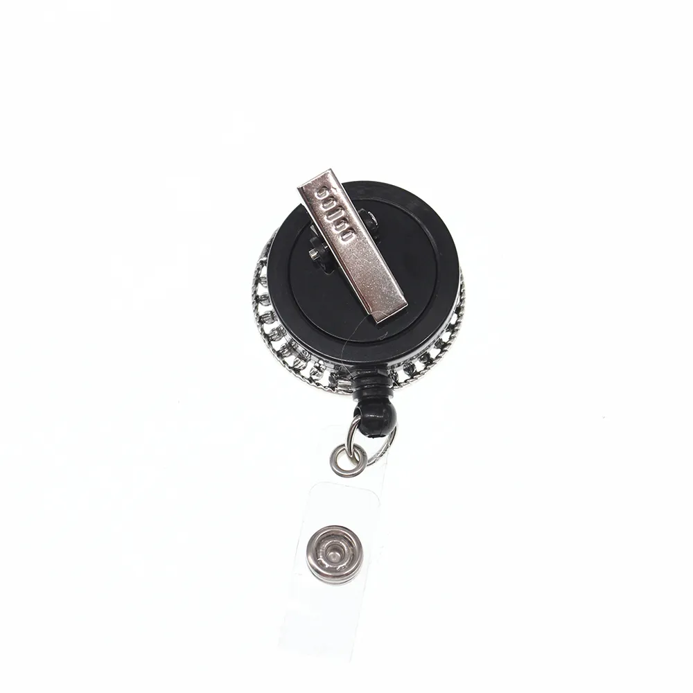 Rhinestone Snap Key Ring With Alligator Clip Retractable Badge Holder For  Medical Professionals And Nurses Office Supplier From Fashion882, $191.72