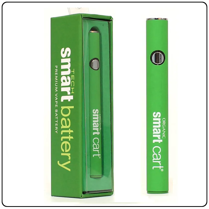Smart Battery 510 Threading Smart Cart Vape Pen Green 380mah Variable