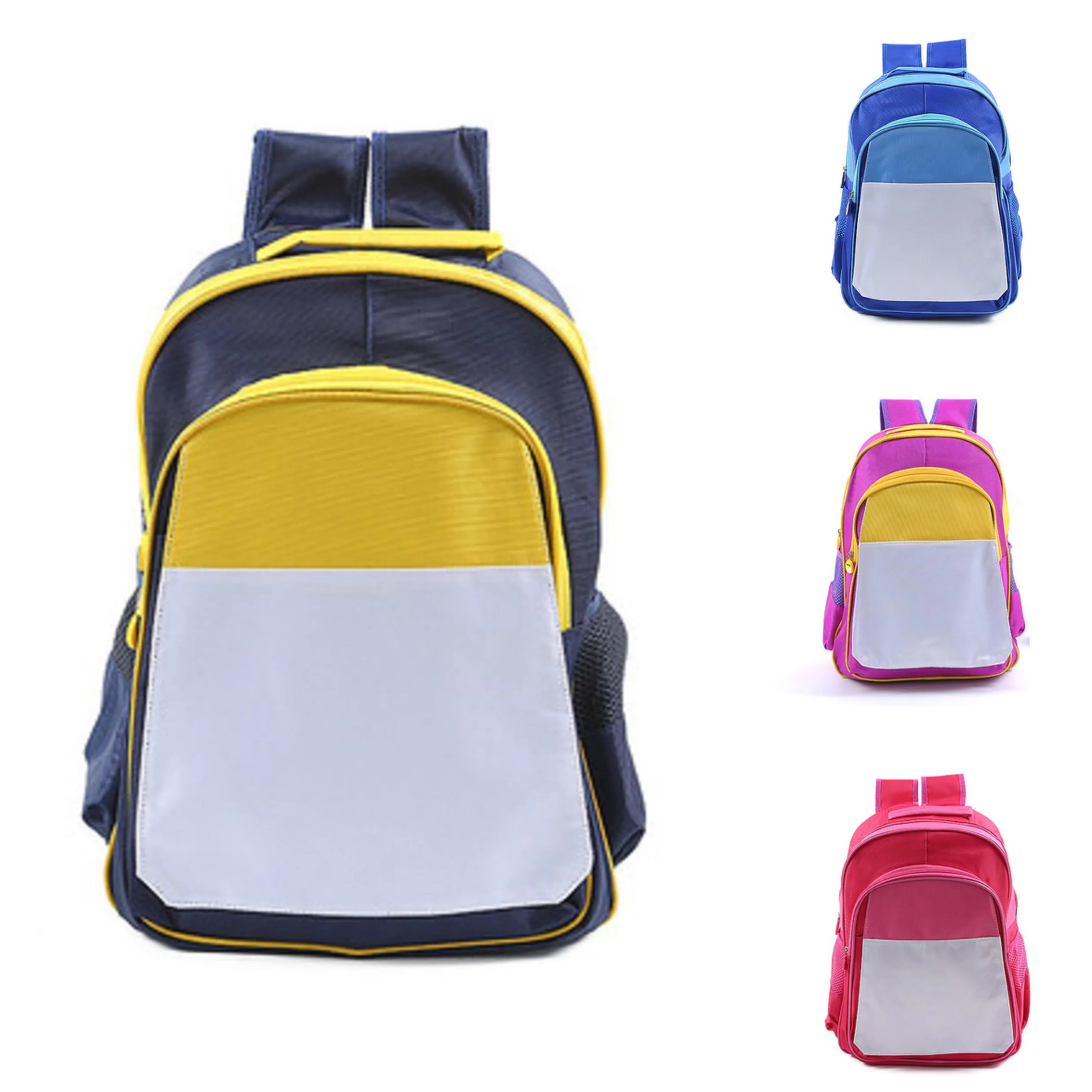 MDF сублимации заготовки DIY детские передачи мешок рюкзак тепла отпечатанные фотографии пустые расходники 4 цвета школьный