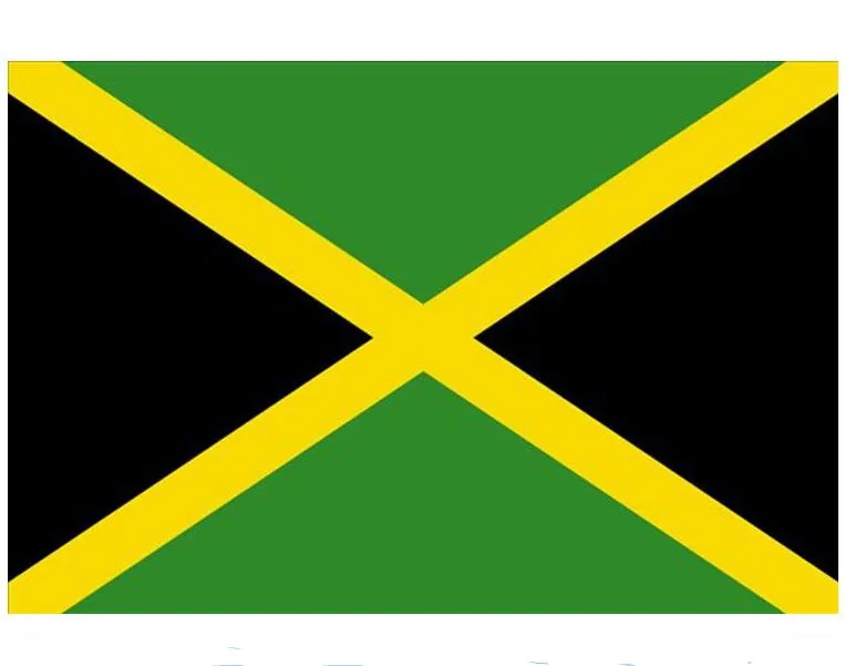 3x5 Jamaica Flag 90x150 cm Cheap Country National Flags of Jamaica with Two Grommets, free shipping SN3209