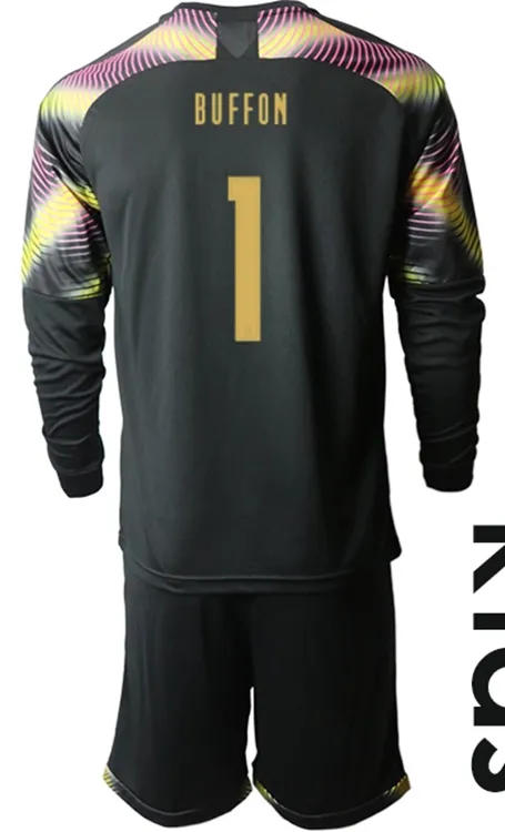 Italy No21 Donnarumma Black Long Sleeves Goalkeeper Soccer Country Jersey