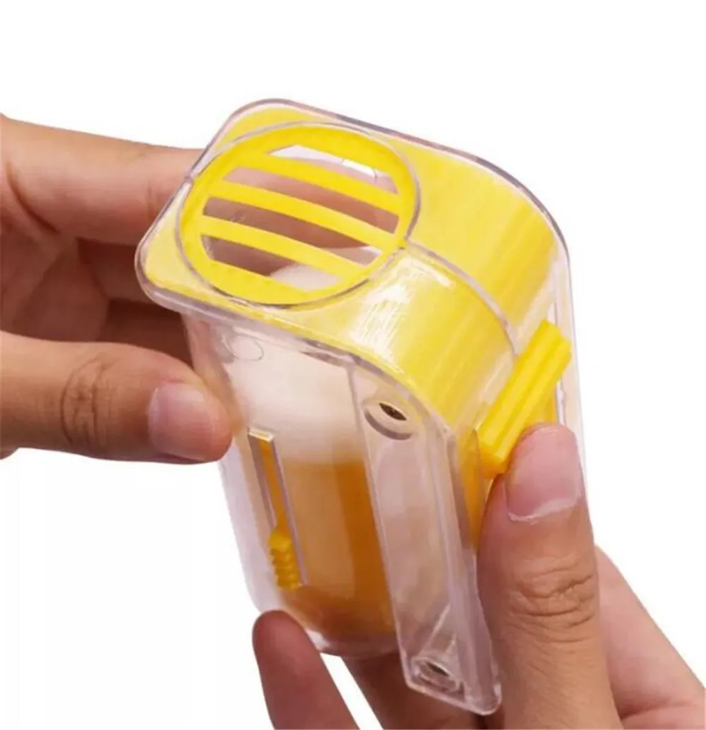 Attrape-Reine Abeille Portable Jaune – Marqueur Une Main En Plastique – Outil Apiculture Facile