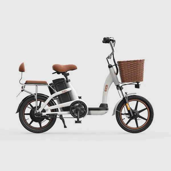 Himo C16 12AH 48V 250W 16 inches Elektrisk cykel från YouPin 25KMH 55km Mileage Electric Cykel Max belastning 100kg - Kaki