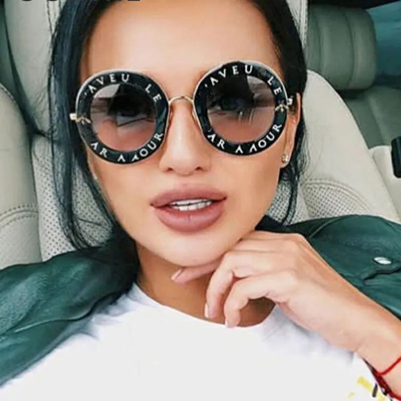 Wholesale circle sales sunglasses