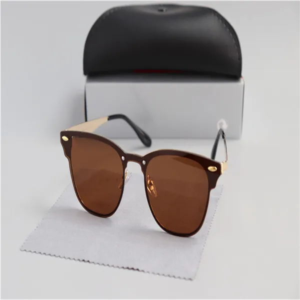 New Arrial Aluminum Magnesium sunglasses women men uv400 lens Retro Vintage Sports sun glasses Goggle with free cases and boxes