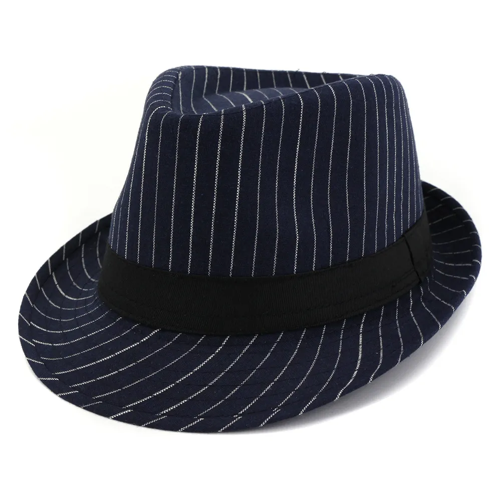 Design de moda adulto preto fita decoração curto borda jazz boné fedora chapéu verão viagem sunhat feminino masculino chapéu britânico homburg224x