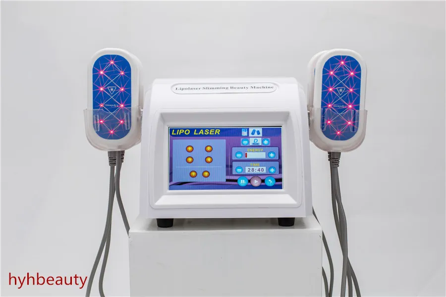 40k RF Lipolaser Fat Minceur équipement Diode Lipo Laser 6pads Lipolyse Cellulite Perte de poids rapide corps mince formant la machine Équipement DHL