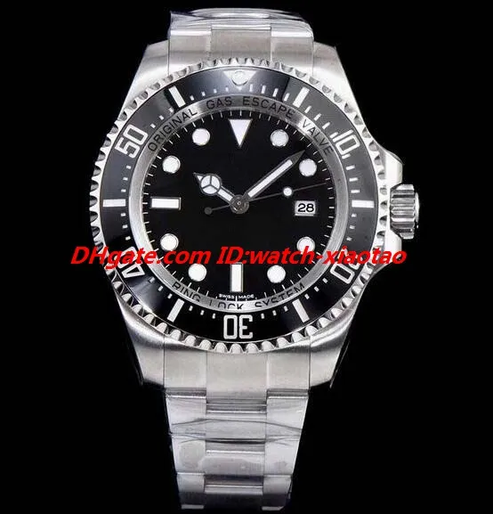 Luxusuhr 2 Style Herren 116660 Uhr mit Keramiklünette *Neuwertiger Zustand* 44 mm Kalender Automatik Mode Herrenuhren Armbanduhr