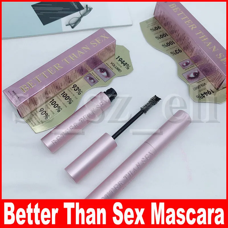 Oogmake-up beter dan seks mascara roze met instructies beter dan liefde mascara cool zwart kleurvolume 8ml