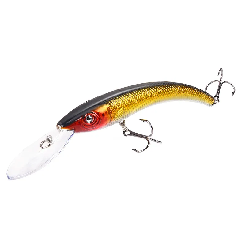 15.5cm/16.3g Wobbler Minnow Lure Big Crank Minnow Bass Trolling Artificial  Bait For Pike And Carp Fishing From Chao07, $7.11