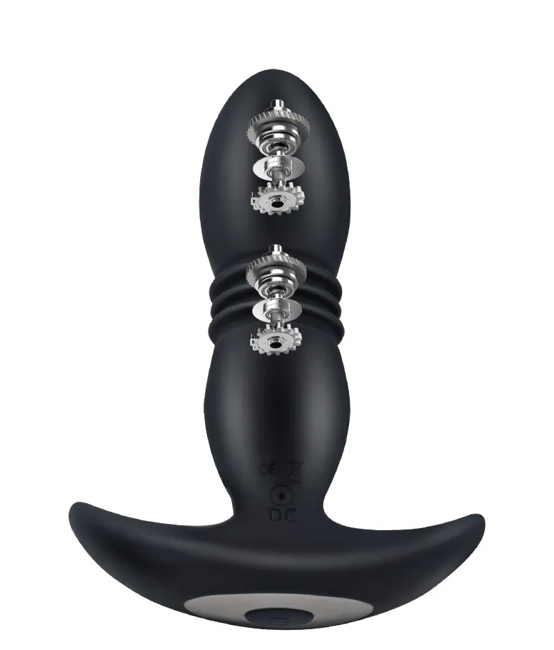 Plug anale a spinta con telecomando per stimolazione prostatica_voghion.com