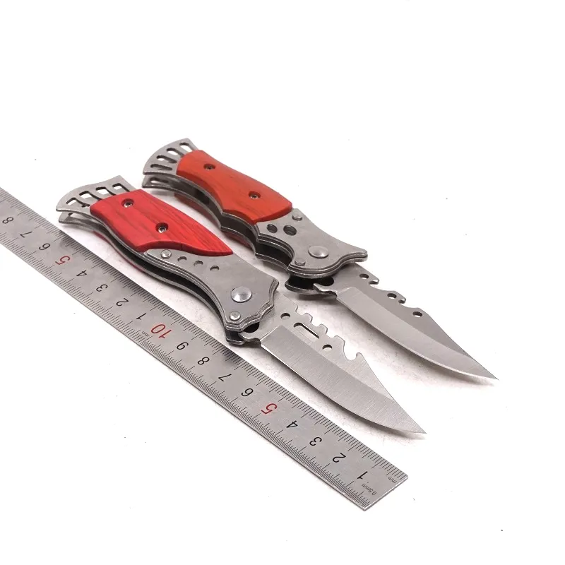 Couteau de survie pliable à lame 8,5 cm - Matériels de camping et randonnée  - Achat & prix
