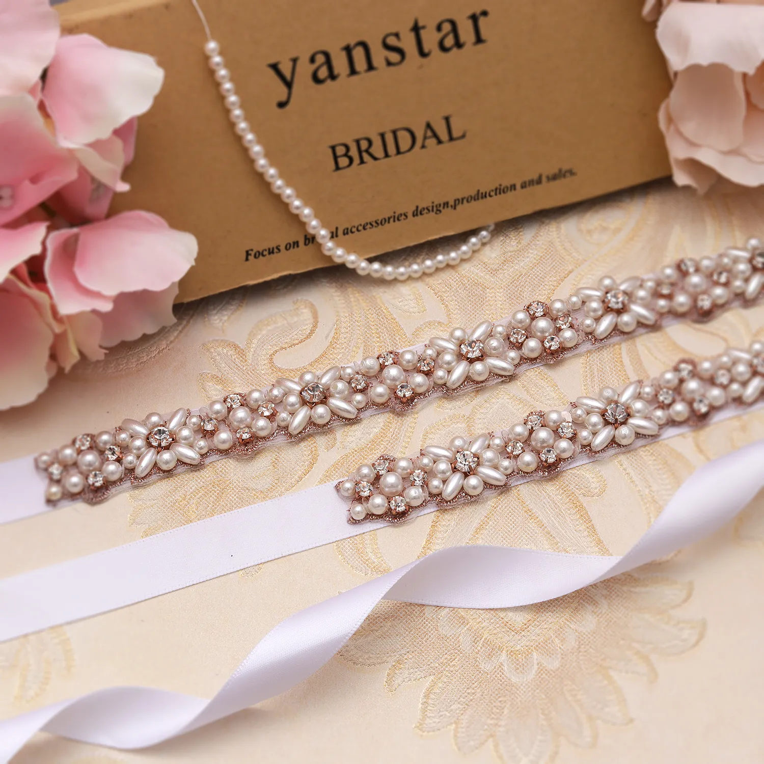 gold rhinestone belt for wedding dress Gold and opal rhinestone bridal belt | Millieicaro