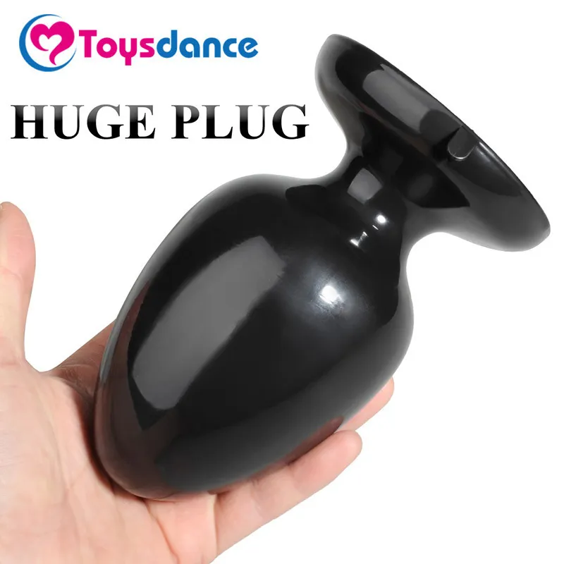 Adult Large Anal Sex Toys Huge Size Butt Plugs Prostate Massage For Men Female Anus Expansion Stimulator Big Anal Beads SH190725